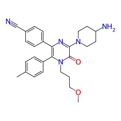 Chemical structure of BindingDB Monomer ID 501801
