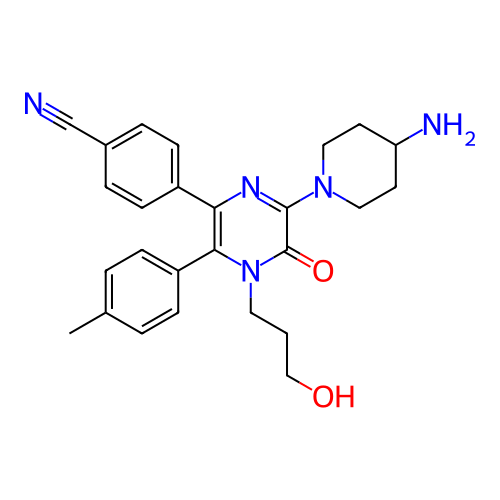 Chemical structure of BindingDB Monomer ID 501802