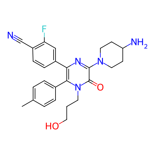 Chemical structure of BindingDB Monomer ID 501808