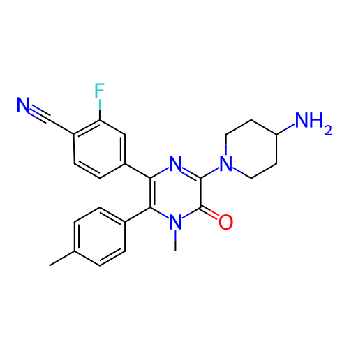 Chemical structure of BindingDB Monomer ID 501809