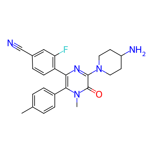Chemical structure of BindingDB Monomer ID 501810