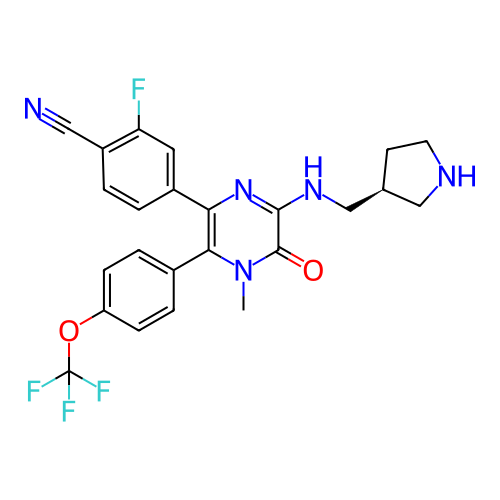 Chemical structure of BindingDB Monomer ID 501825