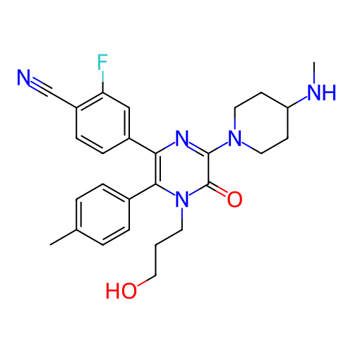 Chemical structure of BindingDB Monomer ID 501826