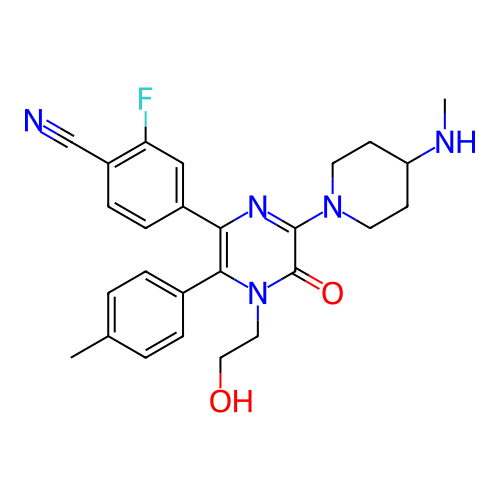 Chemical structure of BindingDB Monomer ID 501827