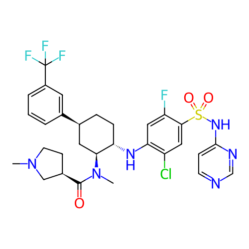 Chemical structure of BindingDB Monomer ID 501901
