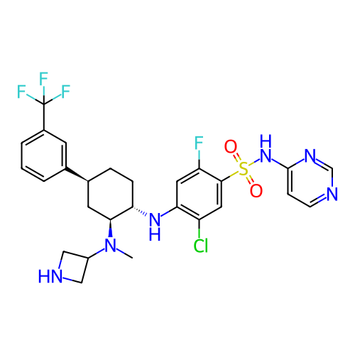 Chemical structure of BindingDB Monomer ID 501909