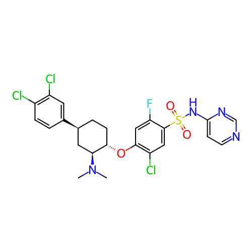 Chemical structure of BindingDB Monomer ID 501934