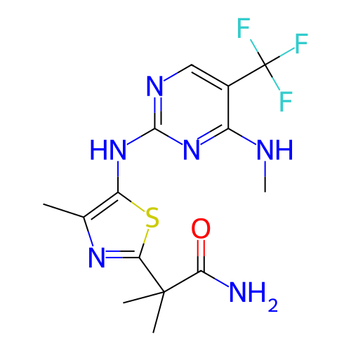 Chemical structure of BindingDB Monomer ID 501967