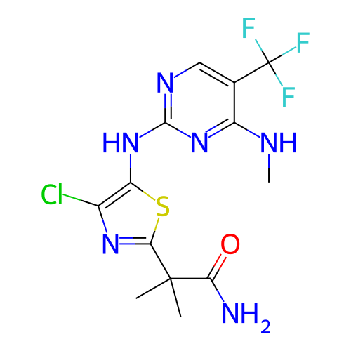 Chemical structure of BindingDB Monomer ID 501970