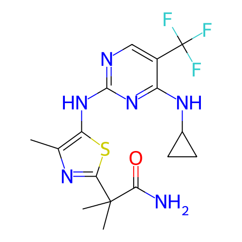 Chemical structure of BindingDB Monomer ID 501974