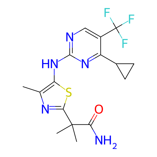 Chemical structure of BindingDB Monomer ID 501975