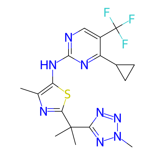 Chemical structure of BindingDB Monomer ID 501976