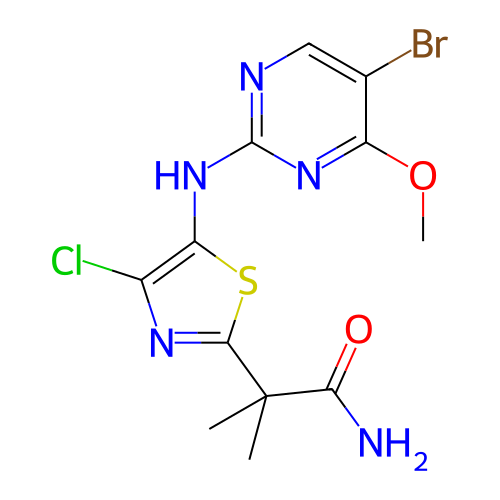Chemical structure of BindingDB Monomer ID 501983
