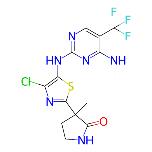 Chemical structure of BindingDB Monomer ID 501986