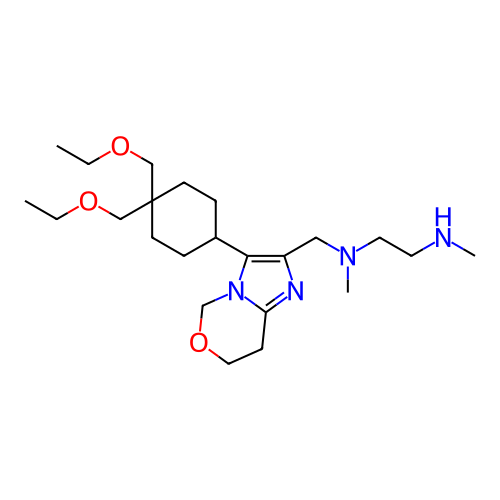 Chemical structure of BindingDB Monomer ID 502038