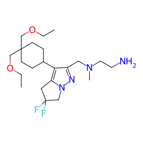 Chemical structure of BindingDB Monomer ID 502122