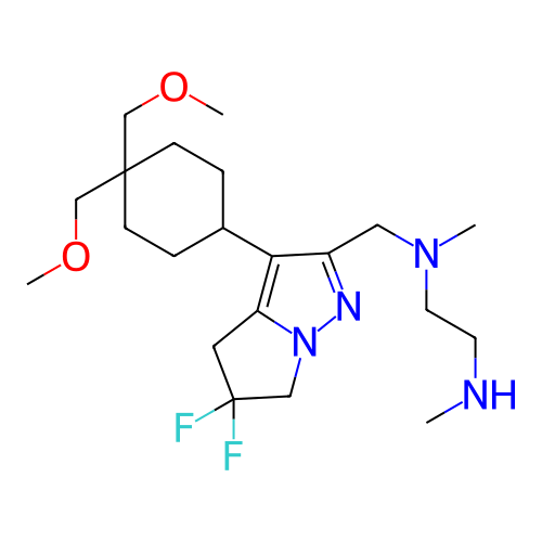 Chemical structure of BindingDB Monomer ID 502136