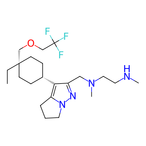 Chemical structure of BindingDB Monomer ID 502140