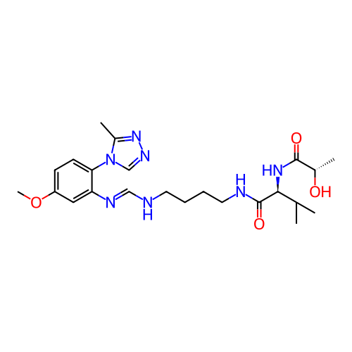 Chemical structure of BindingDB Monomer ID 502417