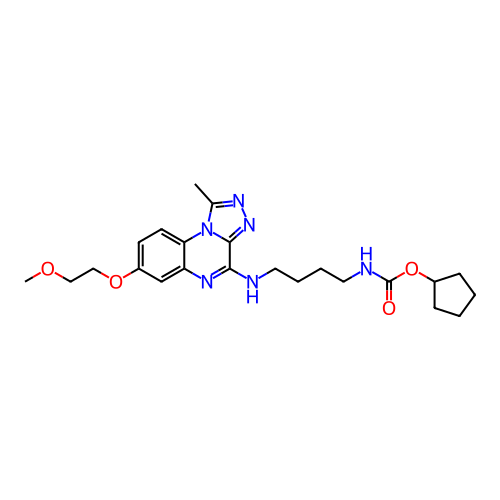 Chemical structure of BindingDB Monomer ID 502454