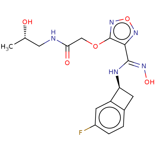 Chemical structure of BindingDB Monomer ID 503502
