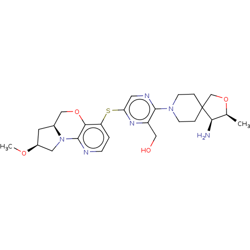 Chemical structure of BindingDB Monomer ID 504296