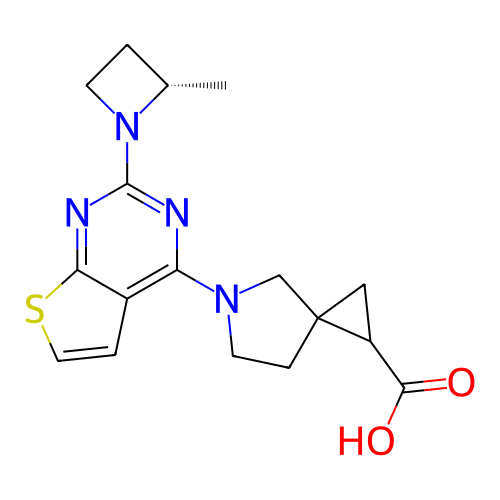 Chemical structure of BindingDB Monomer ID 506758