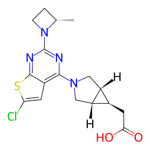 Chemical structure of BindingDB Monomer ID 506760
