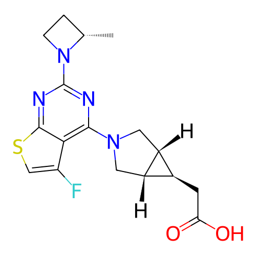 Chemical structure of BindingDB Monomer ID 506761
