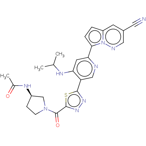 Chemical structure of BindingDB Monomer ID 507696