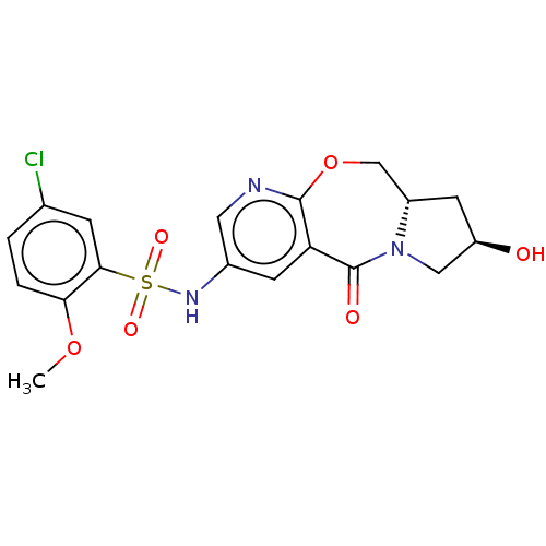Chemical structure of BindingDB Monomer ID 508486