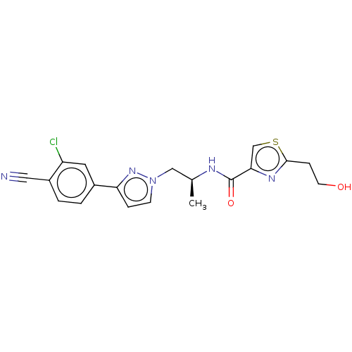 Chemical structure of BindingDB Monomer ID 508526