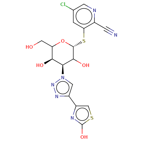 Chemical structure of BindingDB Monomer ID 508740