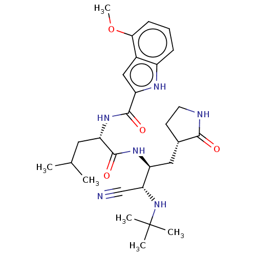 Chemical structure of BindingDB Monomer ID 509833