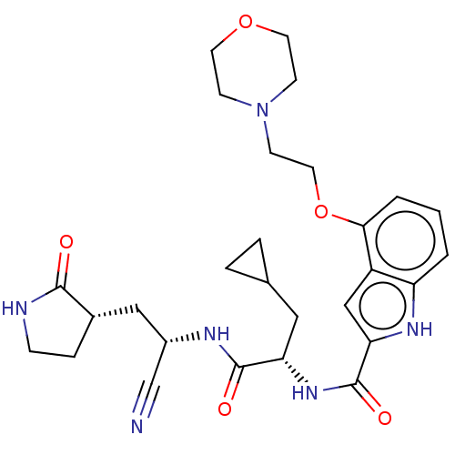 Chemical structure of BindingDB Monomer ID 509929