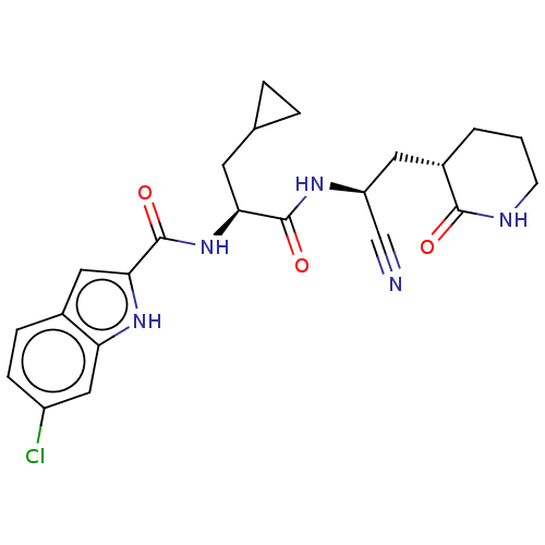 Chemical structure of BindingDB Monomer ID 509945