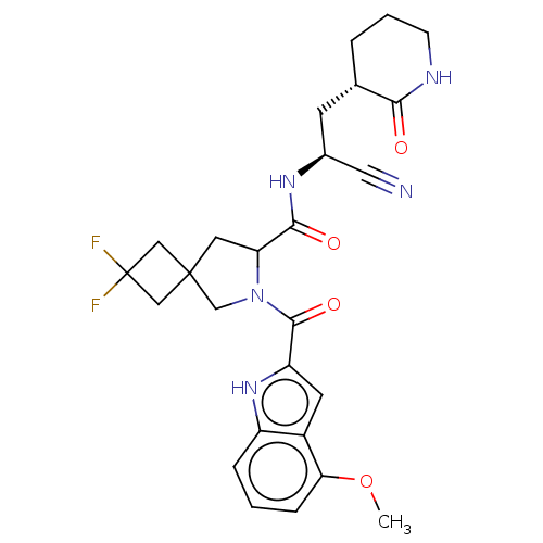 Chemical structure of BindingDB Monomer ID 509958