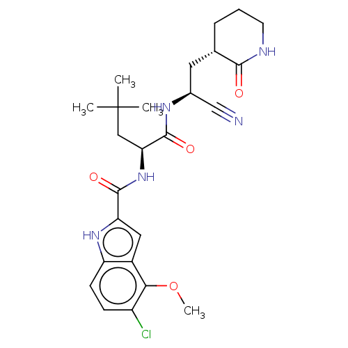 Chemical structure of BindingDB Monomer ID 509965