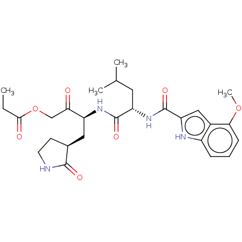 Chemical structure of BindingDB Monomer ID 509970