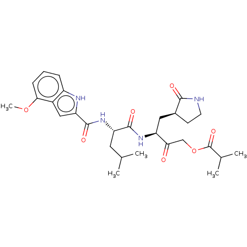 Chemical structure of BindingDB Monomer ID 509971