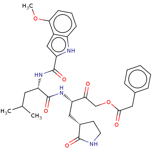 Chemical structure of BindingDB Monomer ID 509974