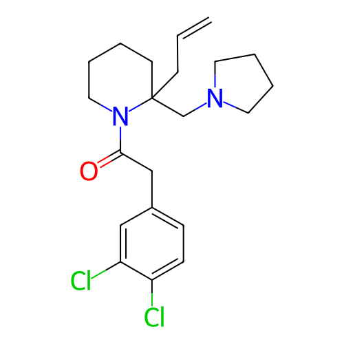 Chemical structure of BindingDB Monomer ID 50000277