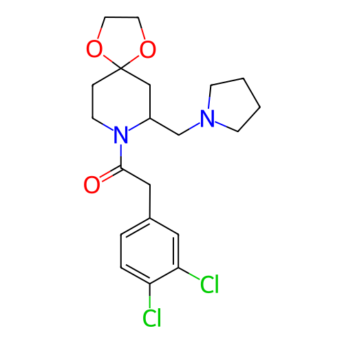 Chemical structure of BindingDB Monomer ID 50000293