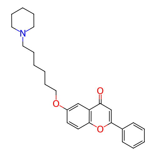 Chemical structure of BindingDB Monomer ID 50000592