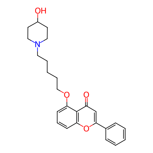 Chemical structure of BindingDB Monomer ID 50000640