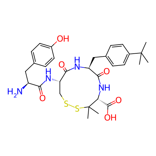 Chemical structure of BindingDB Monomer ID 50000654