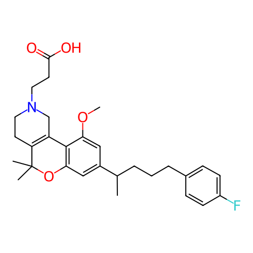 Chemical structure of BindingDB Monomer ID 50000710