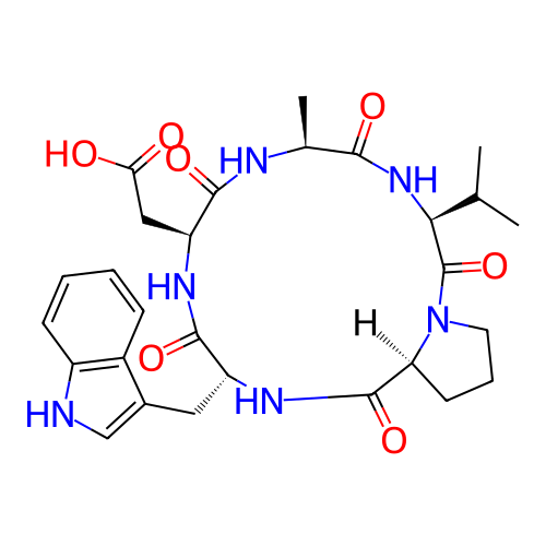 Chemical structure of BindingDB Monomer ID 50000734