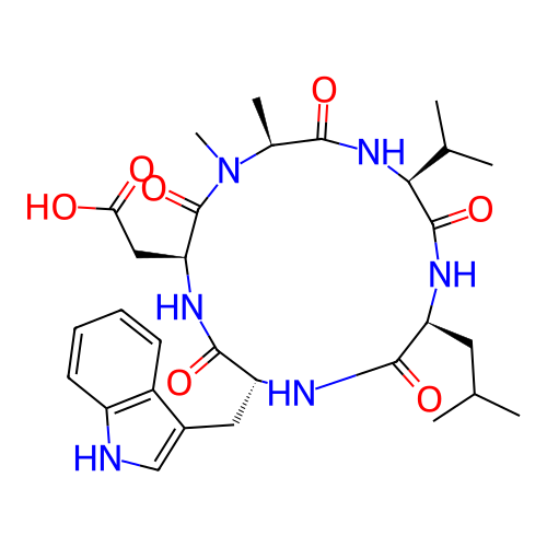 Chemical structure of BindingDB Monomer ID 50000735