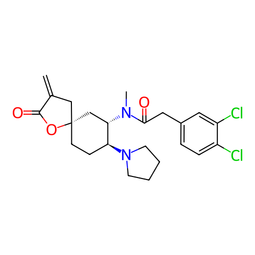 Chemical structure of BindingDB Monomer ID 50000781